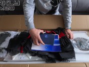 BEZLYA Sex Doll Unboxing. This tiny maid doll loves to be fucked in different poses. Filled pussy 1/16