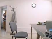LOAN4K. Easy woman is nailed instead of filling out boring paperwork 2/16