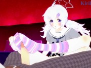 Uzawa Reisa and I have intense sex at a love hotel. - Blue Archive Hentai 1/16