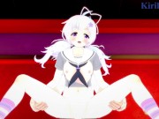 Uzawa Reisa and I have intense sex at a love hotel. - Blue Archive Hentai 11/16