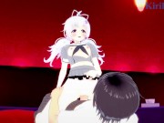 Uzawa Reisa and I have intense sex at a love hotel. - Blue Archive Hentai 5/16