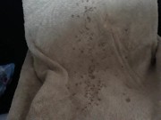 My first video - cumshot after a power wank whilst not fully hard