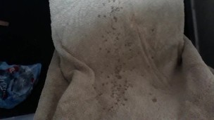 My first video - cumshot after a power wank whilst not fully hard
