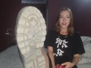ГИГАНТСКИЕ НОЖКИ КРАШ ФЕТИШ УНИЖЕНИЕ МАЛЕНЬКОГО РАБА ENG - Screenshot 5 of 16 - Stepsister Anal