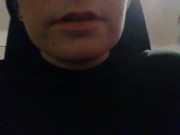 Cosplay Slutty Nun Worships Cock 11/16