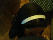 Cosplay Slutty Nun Worships Cock 4/16