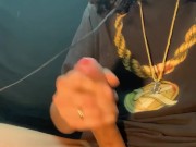 accidental self facial! big slowmo cum shots from this 9