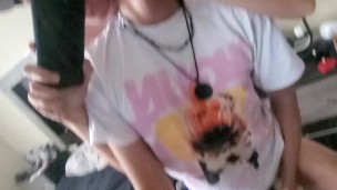 I cumed like a horse in that mirror feeling that hard dick inside me 🤤