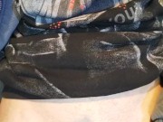 my horny mushroom cock masturbation in gloves