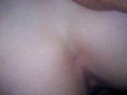 I fuck a tight vagina and she moans with pleasure, I come on her back 💦🔥😈 12/16