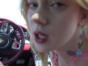 Car sex (Blowjob) with Sage Fox Amateur Pornstar POV GFE Amazing mouth 15/16