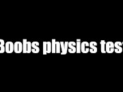 Cow Girl Boobs Physics test 3/16