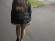 Hotwife showing off after a social dinner 11/16