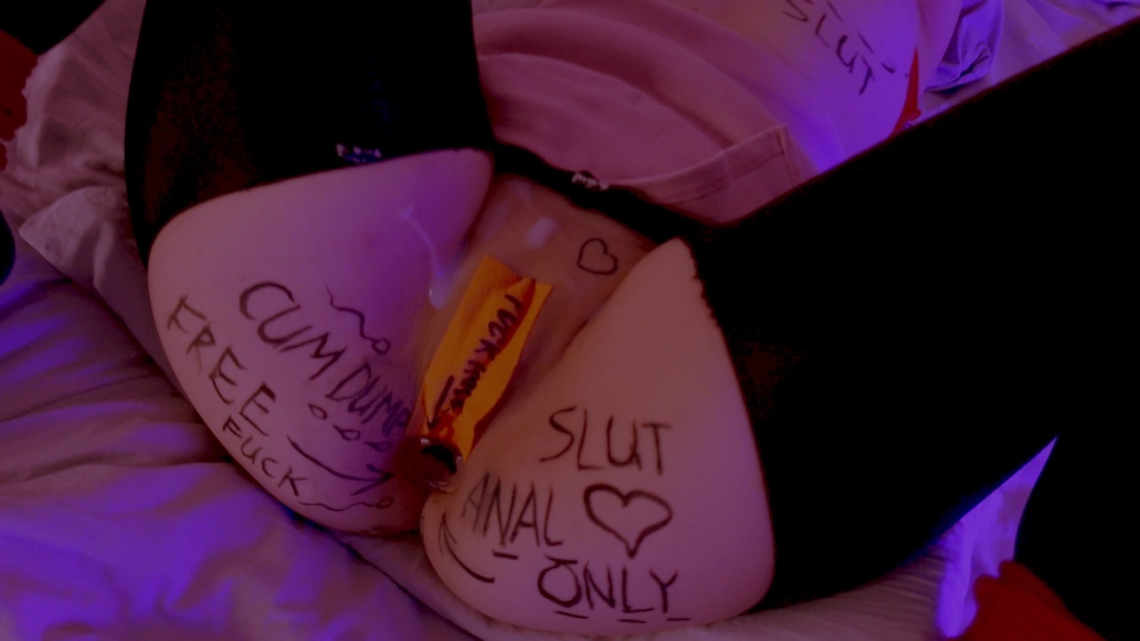 Tied up girlfriend having fun after party. She is a free use anal slut - Free Sex Video - RedTube