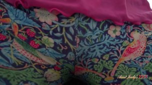 Aunt Judy's XXX - Helping your 53yo Step-Aunt Jamie Foster with the Laundry (POV Experience)