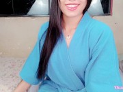 JOI PUNHETA GUIADA  de lingerie comanda sua punheta e pede leite nos peitinhos💦🍒/ASMR 1/16