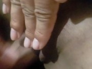 Cute teen fingering and tasting her wet pussy 13/16