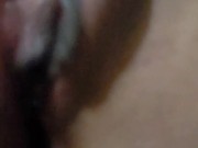 Cute teen fingering and tasting her wet pussy 15/16