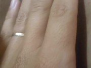 Cute teen fingering and tasting her wet pussy 4/16