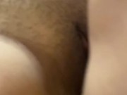 joven rubia latina le encanta que me venga en su cara 11/16