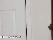 Reality Kings - Slutty Ameena Greene Leaves Her Man In The Living Room To Suck Damion's Huge Cock 15/16