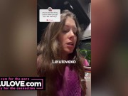 Babe sharing closeups of two creampies mixed with behind the scenes vlogs of her daily life & adventures - Lelu Love 11/16