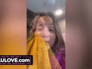 Babe sharing closeups of two creampies mixed with behind the scenes vlogs of her daily life & adventures - Lelu Love 6/16