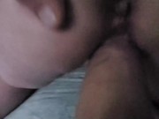 johnholmesjunior cums inside michaela Mckenzie's pussy husbands fucks her after creampie 1/16