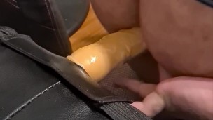 Stretching My Creamy Sissy Ass With Big Toy Part 2
