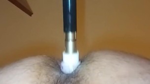 Miss wet film mister Wet ass fuck with machine