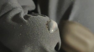After a long time shooting, I ejaculated in my work pants.