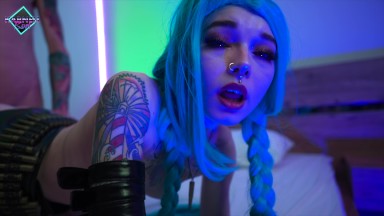 Slutty Jinx loves deep anal and rough fucking. Karneli Bandi