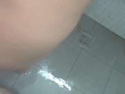 Pissing on my girlfriend Pussy... Hindi Audio.. shower Sex 10/16