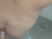 Pissing on my girlfriend Pussy... Hindi Audio.. shower Sex 4/16