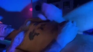 First solo video handjob