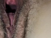 Ovulating pussy getting a massive creampie 1/16