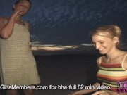 Public Pee And Flashing With Two Coed BFF's 13/16