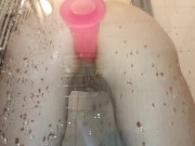 Filmed how the shoved a rubber dick into her anal 11/16