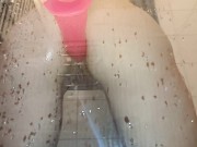 Filmed how the shoved a rubber dick into her anal 9/16