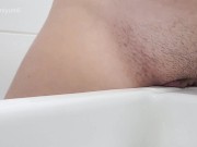 teen girl is desperately horny at work and goes to bathroom 13/16