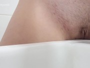 teen girl is desperately horny at work and goes to bathroom 15/16