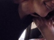 Blowjob queen drains my cock again with her throat 12/16