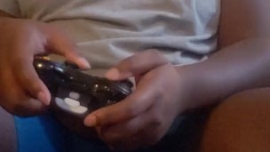 Chubby Gamer Snacks On Some Takeout