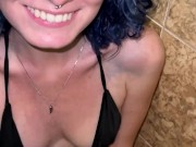 Public Pickups a girl in a Night Club - Cum Inside (Creampie) 18 Yo Natural Girlfriend - Darcy Dark 10/16