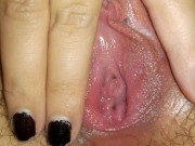 Wet pussy after fuck Close up 2/16