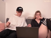 Won a blowjob in a dispute with her 2/16