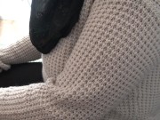 انتهيت من التنظيف له وقال أريد أن أريكم قضيبي الكبير ARAB SYRIAN CLEANING MAID FIRST TIME 4/16