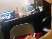 Sucking all kinds of dick! All kinds!