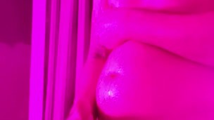 Sissy faggot swallowing cum after jerking