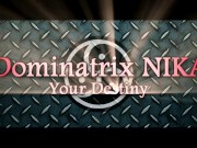 Pump for big dick slave. Dominatrix Nika handjob and control the slave's orgasm 1/16